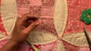 Knotting the Thread for EPP for Hand Sewing | English Paper Piecing