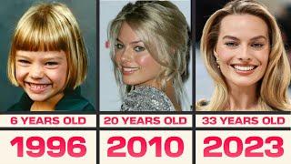 Evolution of Margot Robbie Age 0-33 (1990-2023)