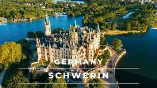 Schwerin von oben in 4k | Das wunderschöne Schloss Schwerin – Travel Germany