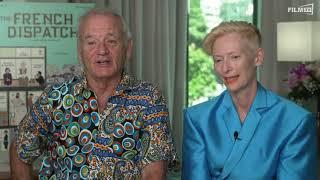 The French Dispatch: Bill Murray & Tilda Swinton Interview Englisch English (2021)