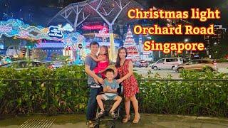 Christmas On A Great Street. Orchard Road Light Up