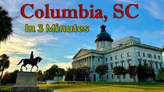 Columbia SC in 3 Minutes Downtown Speedrun