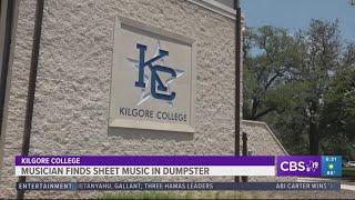 Kilgore College issues statement after photos of music material in trash circulate on social media