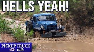 Old School COOL! Off-Road Dirty with 1955 Dodge Power Wagon