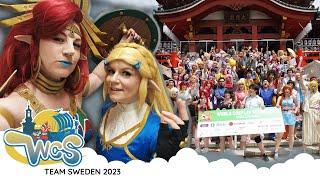 We represented Sweden in the World Cosplay Summit! : Japan travel vlog Part 1