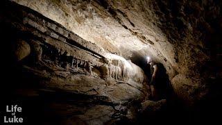 Inside Bisaro Cave - Heiko's Trail - Fernie BC