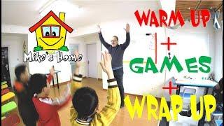 Warm Up + Games + Wrap up - DEMO class - Teaching English tips - ESL tips