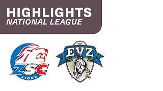 ZSC Lions vs. Zug 3:4 - Highlights National League