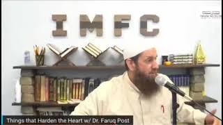 Some of the Signs of a Soft Heart- Dr. Faruq Post