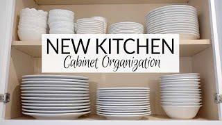 New Kitchen | Cabinet Organization