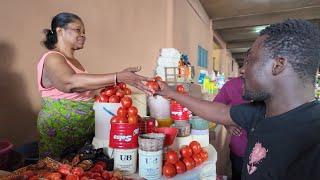 Zionfelix Storms Kaneshie Market For The First Time For Shopping, Tomatoes Was Expensive