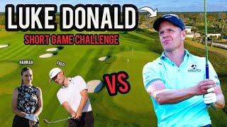 We Challenged Luke Donald! | Short Game Challenge