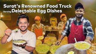 Rahul Omelette: Surat's Renowned Food Truck Serving Delectable Egg Dishes | Surat Street Food