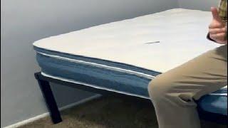 Review  ALDRICH Metal Platform Bed Frame