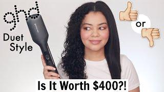 DOES THE GHD DUET STYLE WORK ON CURLY HAIR? NON-SPONSORED REVIEW!