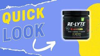 Quick Review | Redmond Re-Lyte Electrolyte drink mix