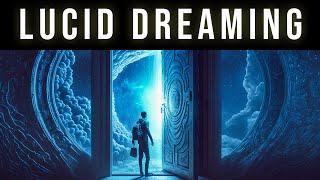 Enter The Dream Universe | Lucid Dreaming Black Screen Binaural Beats Sleep Music For Deep Sleeping