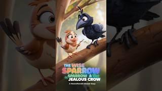 The Wise Sparrow & The Jealous Crow | Heartwarming Moral Story About True Happiness |