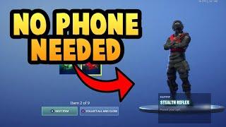 How To Get REFLEX BUNDLE In Fortnite WITHOUT GRAPHICS CARD