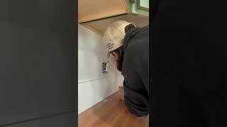 How to fix bowed shiplap  #construction #tipsandtricks #shorts #builder #tips #skills #shiplap