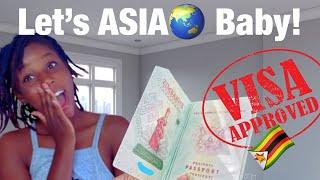 I’m  Leaving Zimbabwe ! Asian Visa Approved