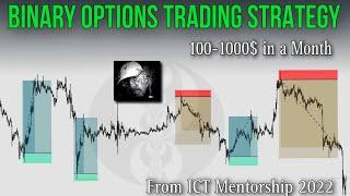 Binary Options Trading Strategy | Best ICT Trading Strategy for Binary Options Trading