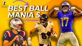 How To WIN Best Ball Mania (Do We NEED Early Wide Receivers?)