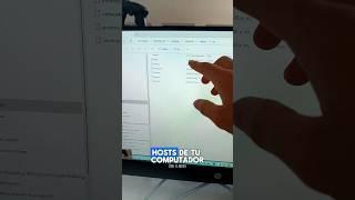 Aprende a crear el archivo hosts en 2 minutos. #archivohosts #tutorial #informática