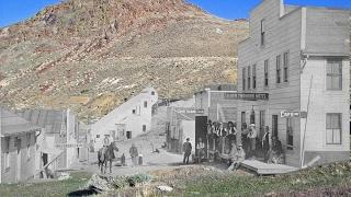 The Ghost Town of Seven Troughs, Nevada.