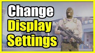 How to Change your DISPLAY in Counter Strike 2 (Change Monitors)