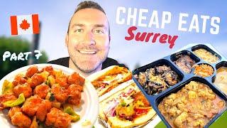 CHEAP EATS SURREY PART 7 - Ultimate INDIAN FOOD Tour!! 