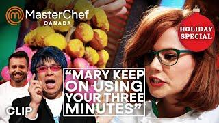 Mary Drops A Donut Tray | MasterChef Canada Holiday Special | MasterChef World