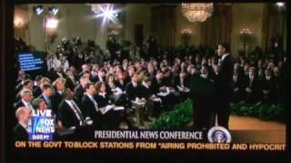 Obama's TelePrompter Exposed on LIVE TV