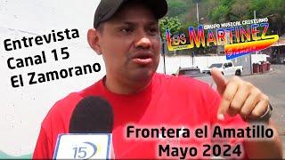 Los Hermanos Martinez de El Salvador - Entrevista Canal 15 El Zamorano  - Mayo 2024 - GRACIAS