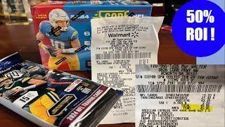 How to make money buying football cards at Walmart (multi-tasking watching sports on TV series)