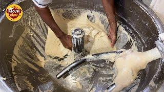 Learning to make dough and bake bread