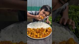 Spicy Chicken Curry with Rice Eating #Mukbang #EatingShow #BigBites #Viral #Tranding #shortsfeed