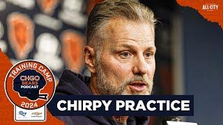 PADS GO ON: Matt Eberflus’ Staff Gets Chirpy at Chicago Bears Training Camp | CHGO Bears Podcast
