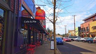 Multnomah Village, Southwest Portland 2020 OR 4K Walking Tour Binaural Audio