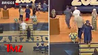 New Video of Dad Rushing Daughter's Graduation Stage, Interview with Cops | TMZ