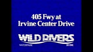 Wild Rivers Water Park Irvine California Television Commercial (1989)