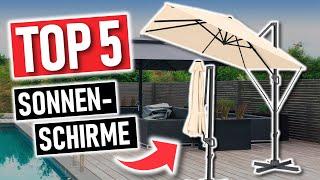 Die besten SONNENSCHIRME 2024 | Top 5 Sonnenschirme | Sonnenschirm für Terasse & Balkon