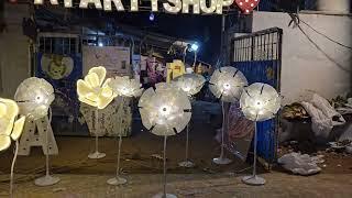 led flowers, lighting decoration flowers