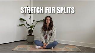 STRETCH FOR SPLITS | No Equipment | Hip Flexibility