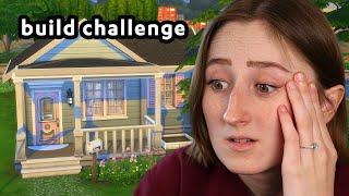 the sims team sent me an official build challenge...