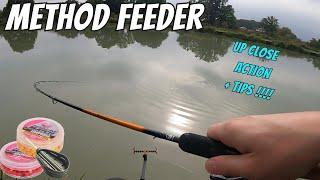 Autumn Method Feeder Fishing for Carp - UP CLOSE VIDEO FOOTAGE + TIPS!