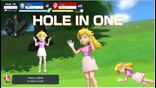 I Made My First Hole In 1 With Princess Peach In Mario Golf Super Rush!