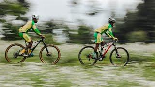 RWANDAN EPIC ‍️MOUNTAIN BIKES  IN THE VOLCANOES.IHERE IJISHO UKO BAGENDA.NI UBURYOHE