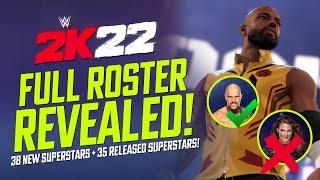 WWE 2K22 Full Roster Reveal! (171 Superstars & Legends Announced!)