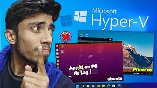 Multiple Operating system on Windows Without Lag! Hyper V Linux, Android on Windows